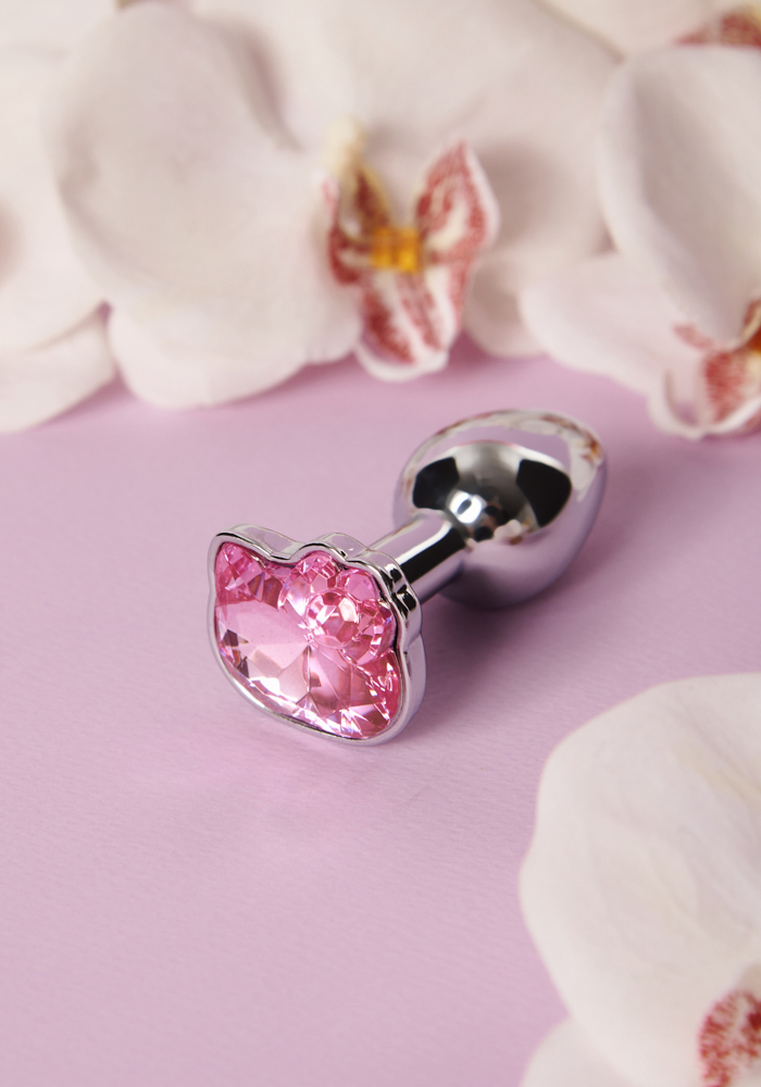 Μεταλλική πρωκτική σφήνα Diamond Kitty