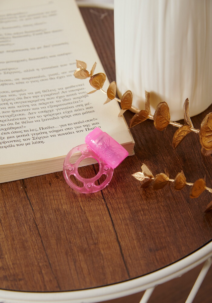 Δονούμενο δαχτυλίδι πέους Crazy Butterfly Cock Ring