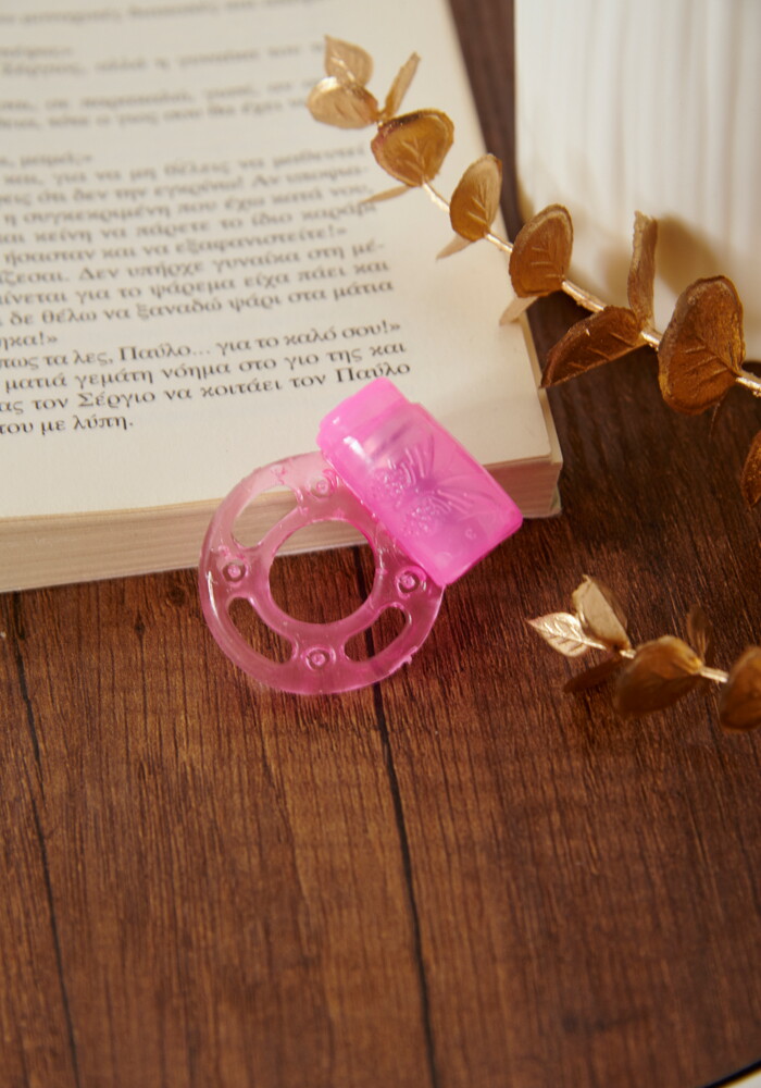 Δονούμενο δαχτυλίδι πέους Crazy Butterfly Cock Ring