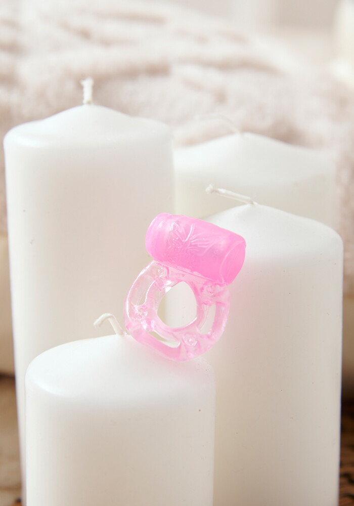Δονούμενο δαχτυλίδι πέους Cute Butterfly Cock Ring