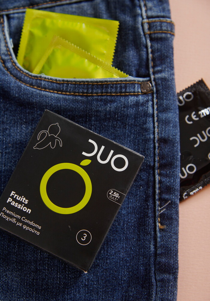 DUO FRUITS PASSION ΜΕ ΑΡΩΜΑ ΦΡΟΥΤΩΝ (3 ΠΡΟΦΥΛΑΚΤΙΚΑ)