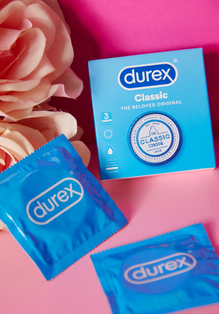 DUREX CLASSIC (3 ΠΡΟΦΥΛΑΚΤΙΚΑ) ΜΕ ΛΙΠΑΝΤΙΚΟ