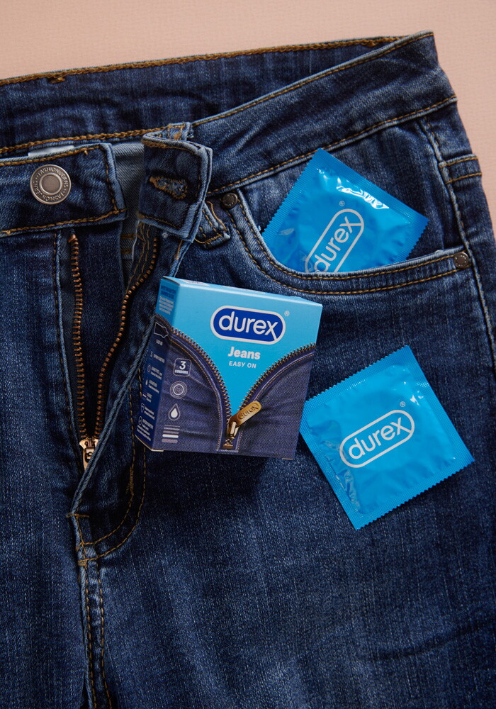 DUREX JEANS ΜΕ ΛΙΠΑΝΤΙΚΟ (3 ΠΡΟΦΥΛΑΚΤΙΚΑ)