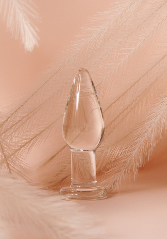 Γυάλινη πρωκτική σφήνα Glassy Master