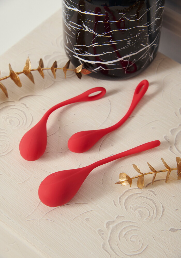 Κολπικές μπάλες Kegel σετ 3 τεμαχίων Satisfyer Yoni Power 1