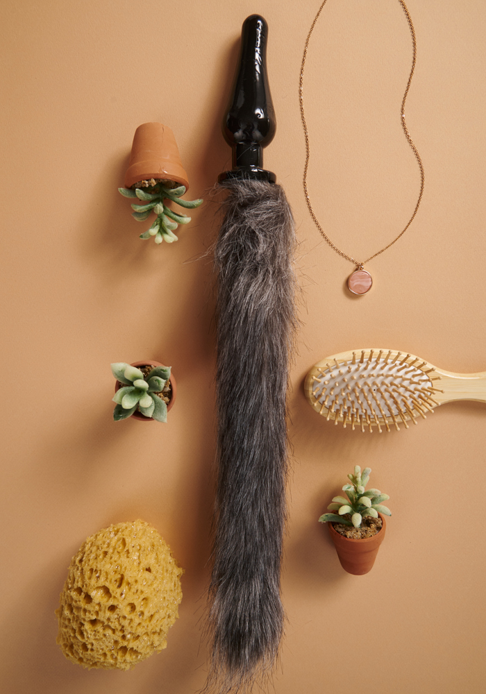 Μαλακή πρωκτική σφήνα Foxy Tail με ουρά