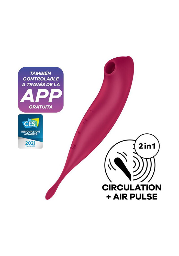 Δονητής κλειτορίδας SATISFYER TWIRLING PRO