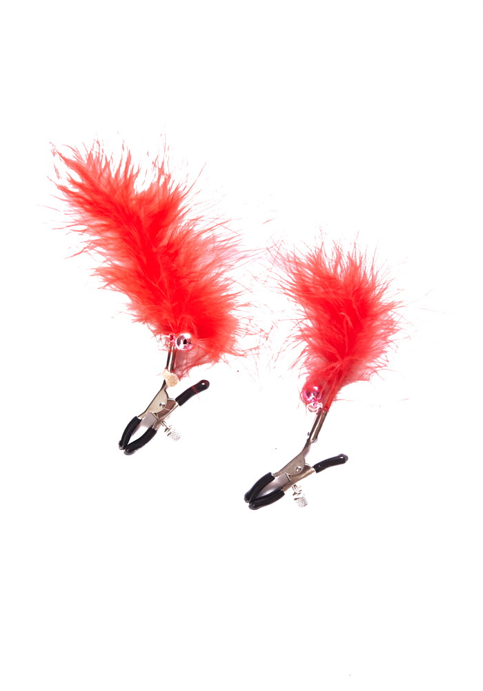 Σφιγκτήρες θηλών με γουνάκι Furry Clamps