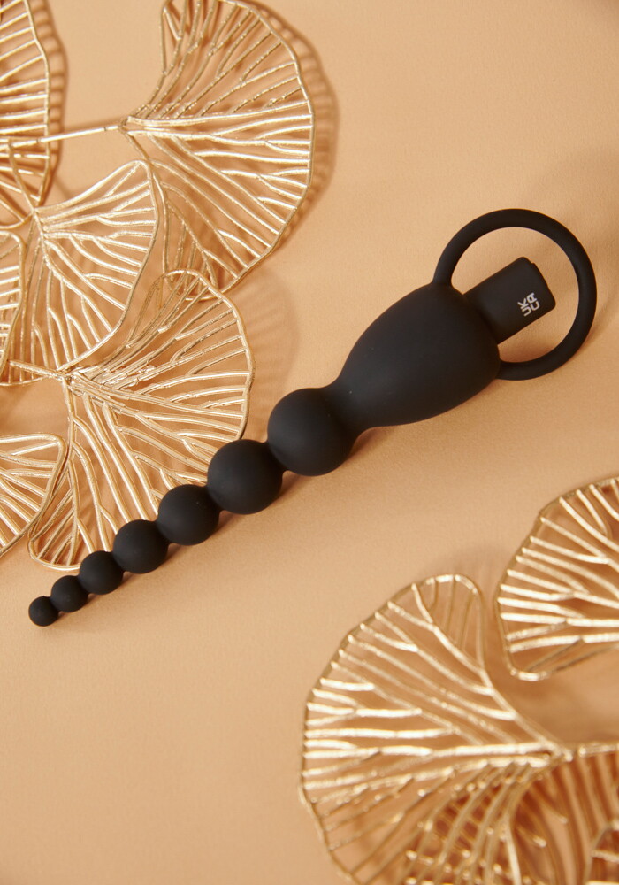 TARDENOCHE MARBE ANAL CHAIN WITH VIBRATION USB SILICONE